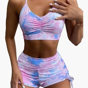 Tie dye bikini